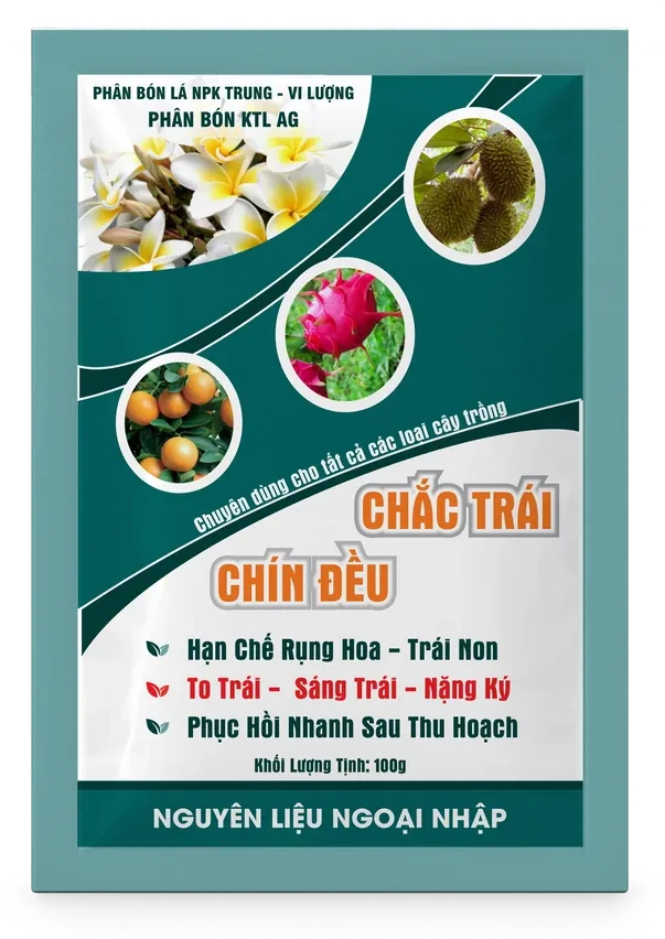 Phân bón KTL-AG Chắc Trái – Chín Đều